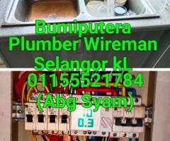 Perkhidmatan plumber dan wiring sekitar kuala lumpur dan selangor