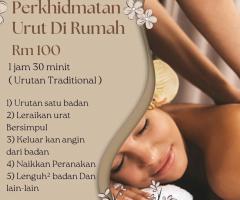 Perkhidmatan mengurut untuk wanita di daerah sepang