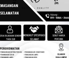 Kontraktor Elektrik Bertauliah Sekitar Sepang