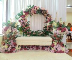 ❤️ Pelamin mini tunang nikah , gubahan kemas dan berkualiti