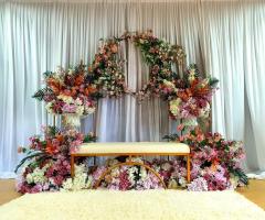❤️ Pelamin mini tunang nikah , gubahan kemas dan berkualiti