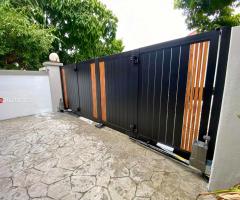 🔥 PROMOSI TUKAR PAGAR LAMA YANG DAH BERKARAT DENGAN PAGAR ALUMINIUM TANPA RODA🔥