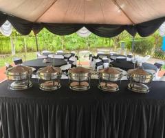 Menyediakan Perkhidmatan Sewa Khemah/Kanopi/Katering & Lain2 Untuk Pelbagai Majlis Dan Kenduri.