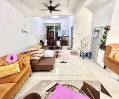 FOR SALE : 2 STOREY TERRACE PHASE 3A (CAMELLIA) SAUJANA KLIA, SEPANG