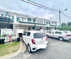 RUMAH TERES 2 TINGKAT UNTUK DIJUAL TAMAN INDAH KLIA, SEPANG