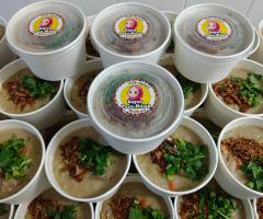 Bubur lambuk daging RM5 sebekas
