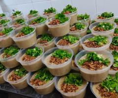 Bubur lambuk daging RM5 sebekas