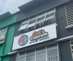 📍 Cat’s Capsule Bangi, No. 20-1-1, JALAN MEDAN PUSAT BANDAR 4A,SEKSYEN 9,