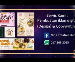 🌟 Menyediakan servis rekaan design untuk iklan