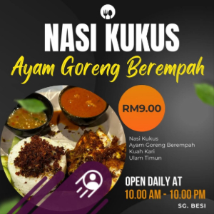 Nasi Kukus Sg Besi
